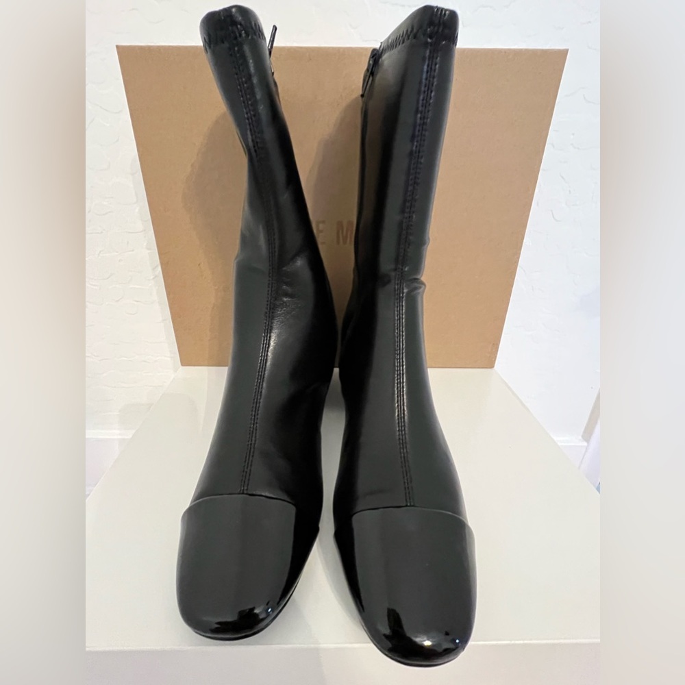STEVE MADDEN ELISHA - BLACK 8 NIB